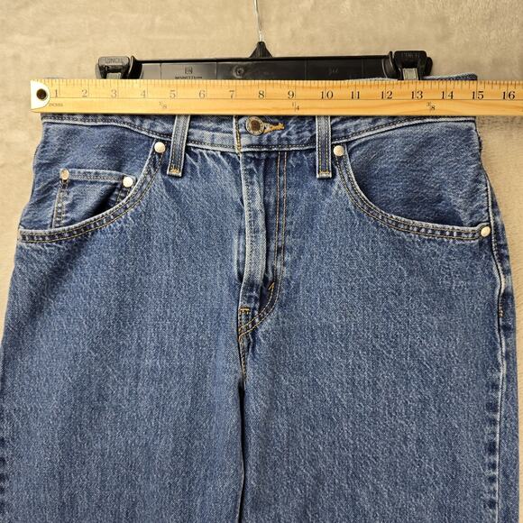 Levis Silvertab 94 Baggy Jeans Mens 28x29 Blue Denim Y2K Skater Hip Hop - Picture 12 of 16